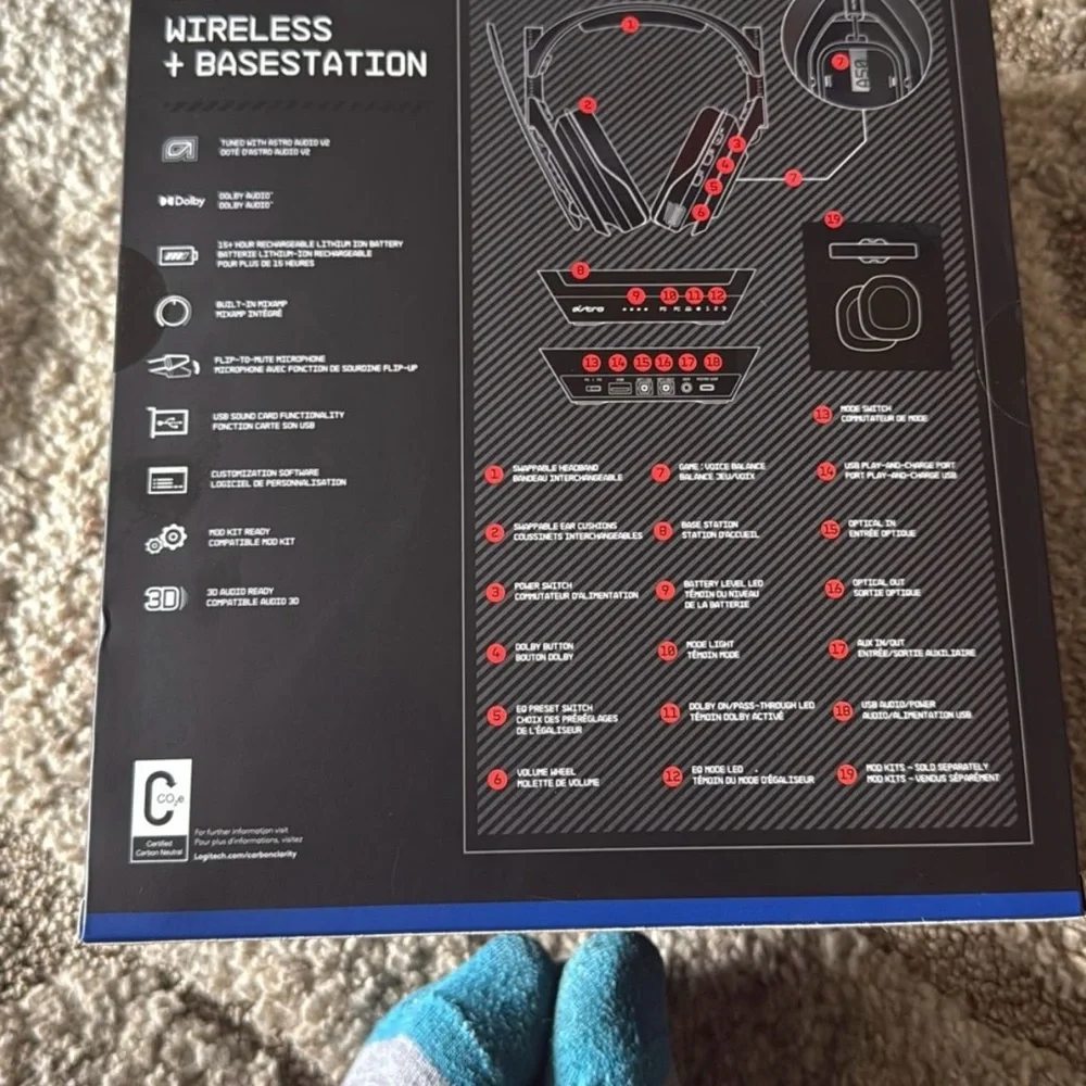 Astro A50 Wireless Headset with Base Station